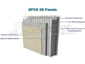 3D پانل (پانل سه بعدی دیواری) استاندارد