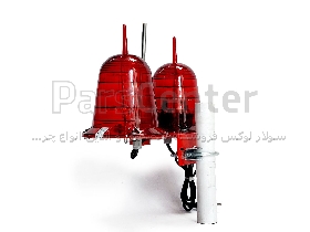 چراغ هشداردهنده برقی مدل CL-100e  ، چراغ دکل برقی دوقلو مدل CL-100e