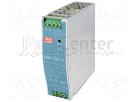 منبع تغذیه MEAN WELL مدل EDR-120-24