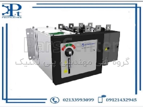کلید چنج‌اور دوطرفه موتوردار ۸۰۰ آمپر چهار پل تکنو الکتریک ایتالیا مدل CS4P | کلید انتقال برق صنعتی با سوئیچ اتوماتیک و ایمن