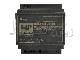 منبع تغذیه MAX POWER مدل HDR-60-24