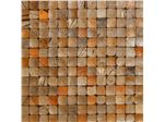 تایل چوبی مربع رنگی - coco tile