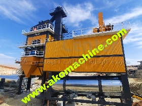 سازنده کارخانه آسفالت ، نسل جدید کارخانه آسفالت تمام اتوماتیک AKO