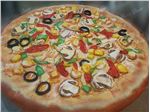 ساخت ماکت تبلیغاتی پیتزا
