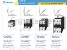 کنتاکتور 4 پل 18 آمپر فیندر ایتالیا کد finder 6K1482304818