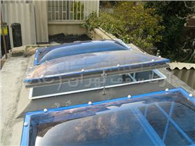 پوشش سقف پاسیو با ساره حبابی (کارگر شمالی )