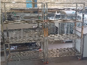 قفسه استیل مقاوم در برابر رطوبت و خوردگی | کیفیت تضمینی