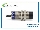 سنسور القایی اشنایدر الکتریک مدل XS2M30KP340 | سنسور مجاورتی Inductive Proximity Sensor سایز M30 با فاصله تشخیص 15 میلی‌متر