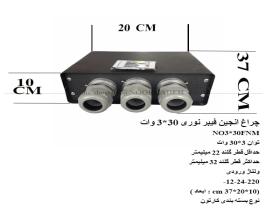 موتور فیبر نوری 30*3 وات