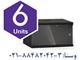 رک دیواری 6 یونیت اچ پی آسیا، HP ASIA