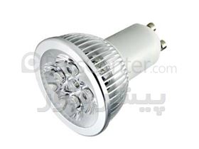 لامپ LED هالوژن - ۴ وات - مدل‌های E14 و E27 و GUT10 و MR16-a و MR16b