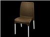 صندلی پایه فلزی رتان بدون دسته کد 111971