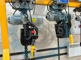 بالابر زنجیری 4 کاره برقی 5 تن بدنه رکسون