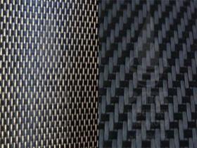 Fiberglass and carbon fabric