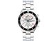 ساعت مچی کرونوگراف 300 متری غواصی سفید - بند استیل CB-C300-W-MB