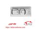 سینک استیل روکار کد 40S اخوان
