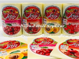 لیبل چاپی با طراحی اختصاصی، شش رنگ حرفه‌ای با دستگاه فلکسو