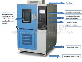 محفظه تست دما و رطوبت