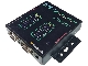 مبدلRS422, RS-485 , RS485,RS-422 به اترنت دو پورته صنعتی