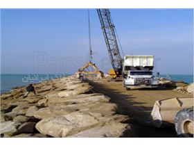 کنترل فرسایش سواحل امیرآباد