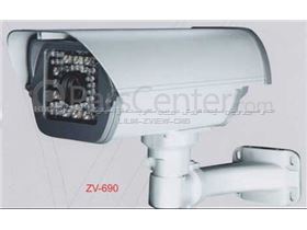 دوربین مدار بسته آنالوگ دید در شب 480TVL,IR BULLET Camera صنعتی ZVIEW دارای لنز متغیر(50-6)مدل ZV-690