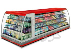 یخچال فروشگاهی ایستاده روباز مدل06 Alegra - یخچال هایپر مارکت