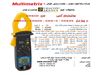 مولتی متر کلمپی AC+DC مولتی متریکس سری CM600