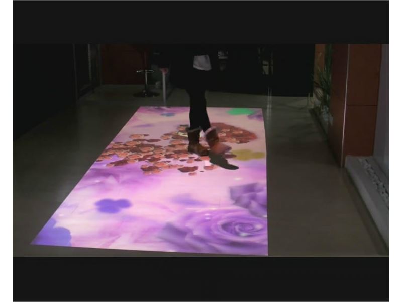 فرشینه تصویرلاله سرخ (فرش هوشمند،فرش مجازی،باکس هولوگرافیک،3D مپینگ،باکس سه بعدی،فرش اینتراکتیو،کف هوشمند،پروجکشن مپینگ)