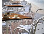 میز و صندلی رستورانی آلومینیومی فضای باز