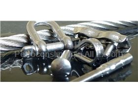 Stainless steel wire rope rigging
