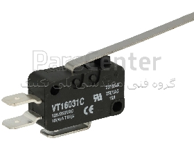 میکروسوییچ 16 آمپری اهرم بلند HIGHLY کد VT16031C2 هایلی تایوان