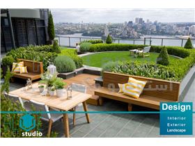 خدمات طراحی ، مشاوره ، اجرا و نگهداری بام سبز ( روف گاردن ) Roof Garden