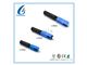 50mm Pre - Polished Fiber Optic Fast Connector Blue Single Mode Fiber Connectors - china Optic Fiber Fast connector manufacturer