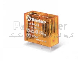 رله  405282300000 2 کنتاکت 8 آمپر  8 پایه پایه سوزنی 230VAC کد فنی : 4052