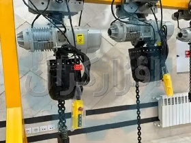 بالابر زنجیری 4 کاره برقی 2 تن بدنه رکسون