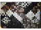 cowhide patchwork rug