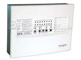 کنترل پنل هشت زون اعلام حریق با قابلیت اتصال به شبکه مدل MP-88.EN