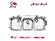 سینک ظرفشویی توکار کد 624 استیل البرز