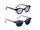 عینک ایمنی بغل توری تراشکاری و سنگ زنی - کد S18