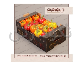 کارتن فلفل دلمه صادراتی،  لیبل فلفل دلمه