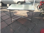 میز کار فلزی با پایه تاشو