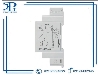 دیمر فیندر مدل 15.11.8.230.0400 | ورودی 0-10V | 400 وات | 230V AC | Leading/Trailing Edge | ریل DIN | اورجینال ایتالیا