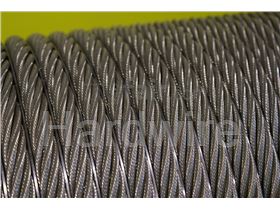 Stainless steel wire rope and fitting