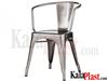 صندلی دسته دار فلزی تولیکس کد N502