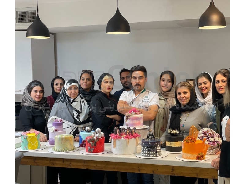 قیمت کلاس کیک پزی در تهران