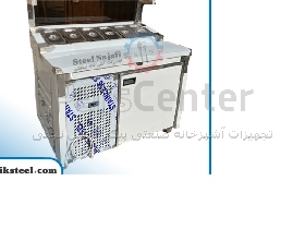 تاپینگ یخچال پیتزا و فست وفود تاپینگ زیر یخچال طول 120 سانتی متر: 34/900/000 تومان