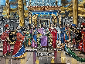 نگارگری نقاشی کوروش کبیر