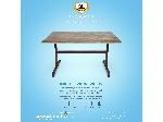 میز پایه فلزی مستطیل صفحه وکیوم رستورانی - PND-528iW