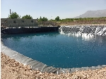 ساخت استخر ذخیره آب کشاورزی - دماوند
