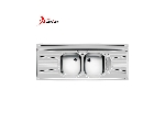 سینک ظرفشویی روکار مدل 52 اخوان 60*150